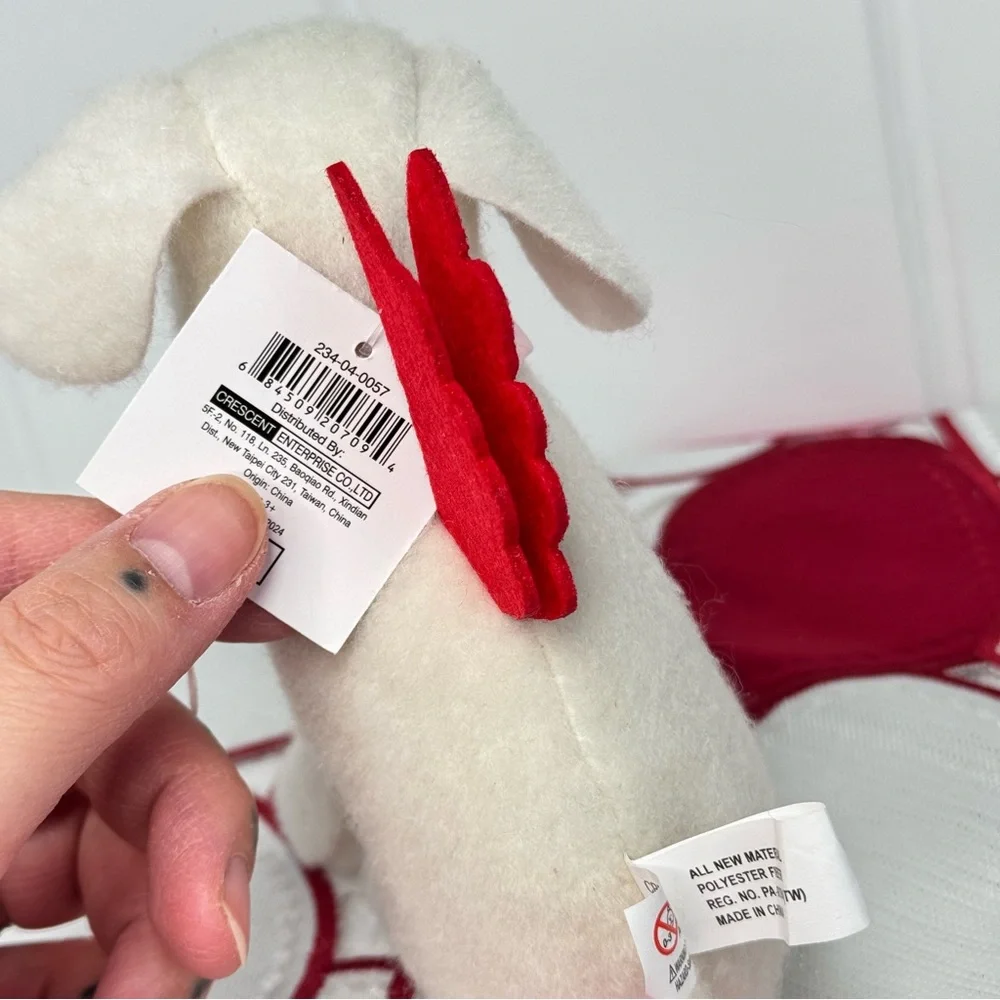 NEW Target Bullseye Playground Valentines Day Plush Dog